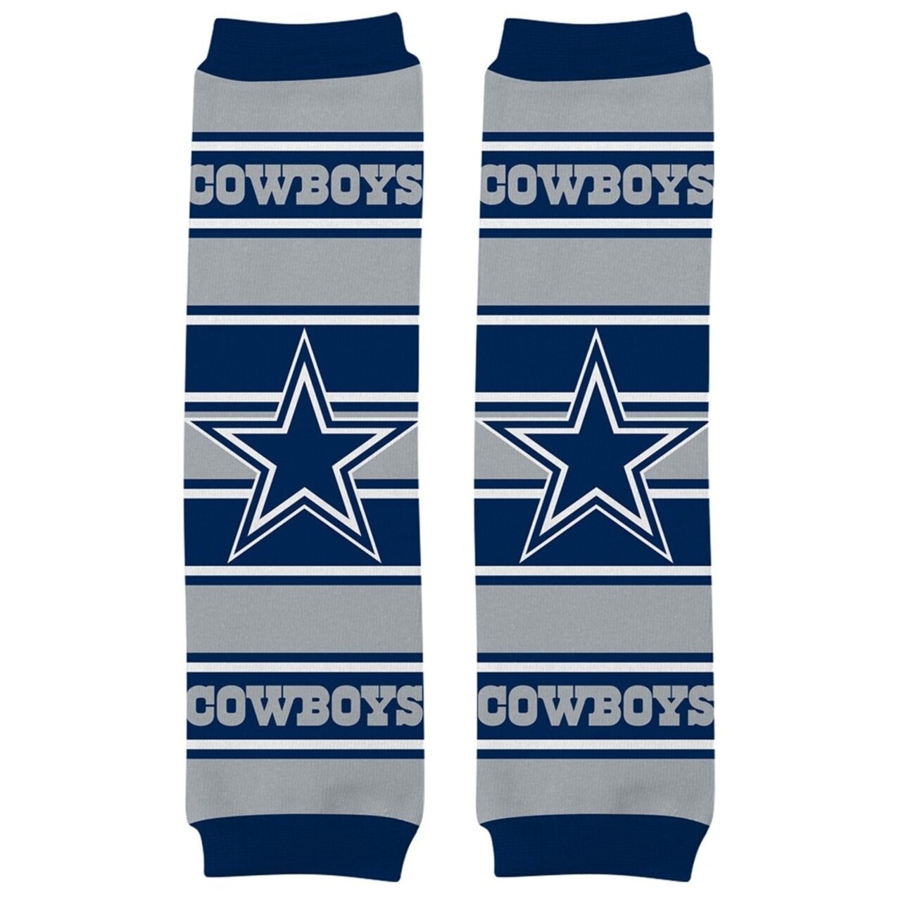 Dallas Cowboys Baby Leg Warmers Unisex Cotton Spandex 9-35 Lbs Nfl Gear
